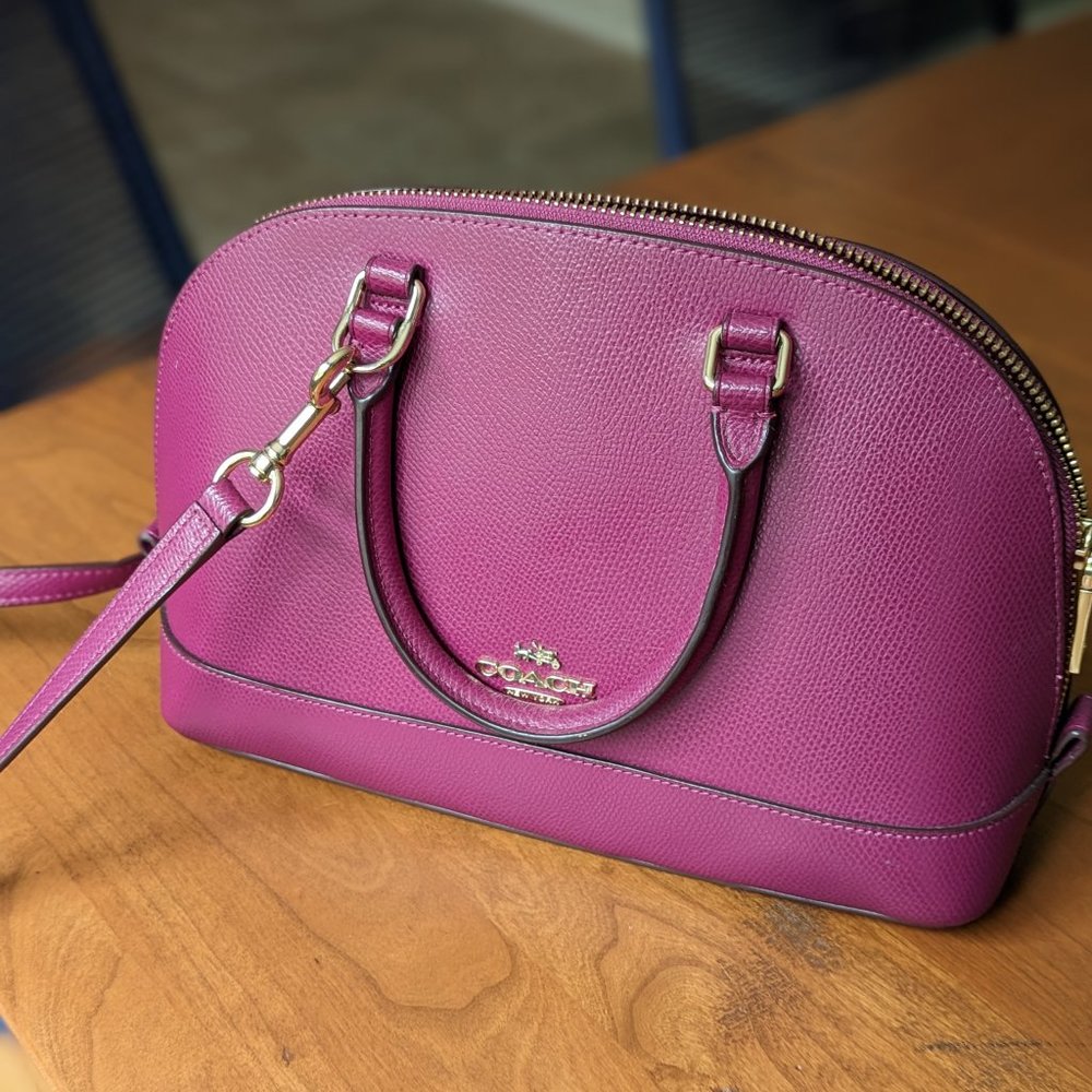 Coach Crossbody  Bag - fuchsia/light purple - Picture 4 of 6